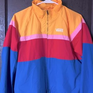Vans windbreaker size M